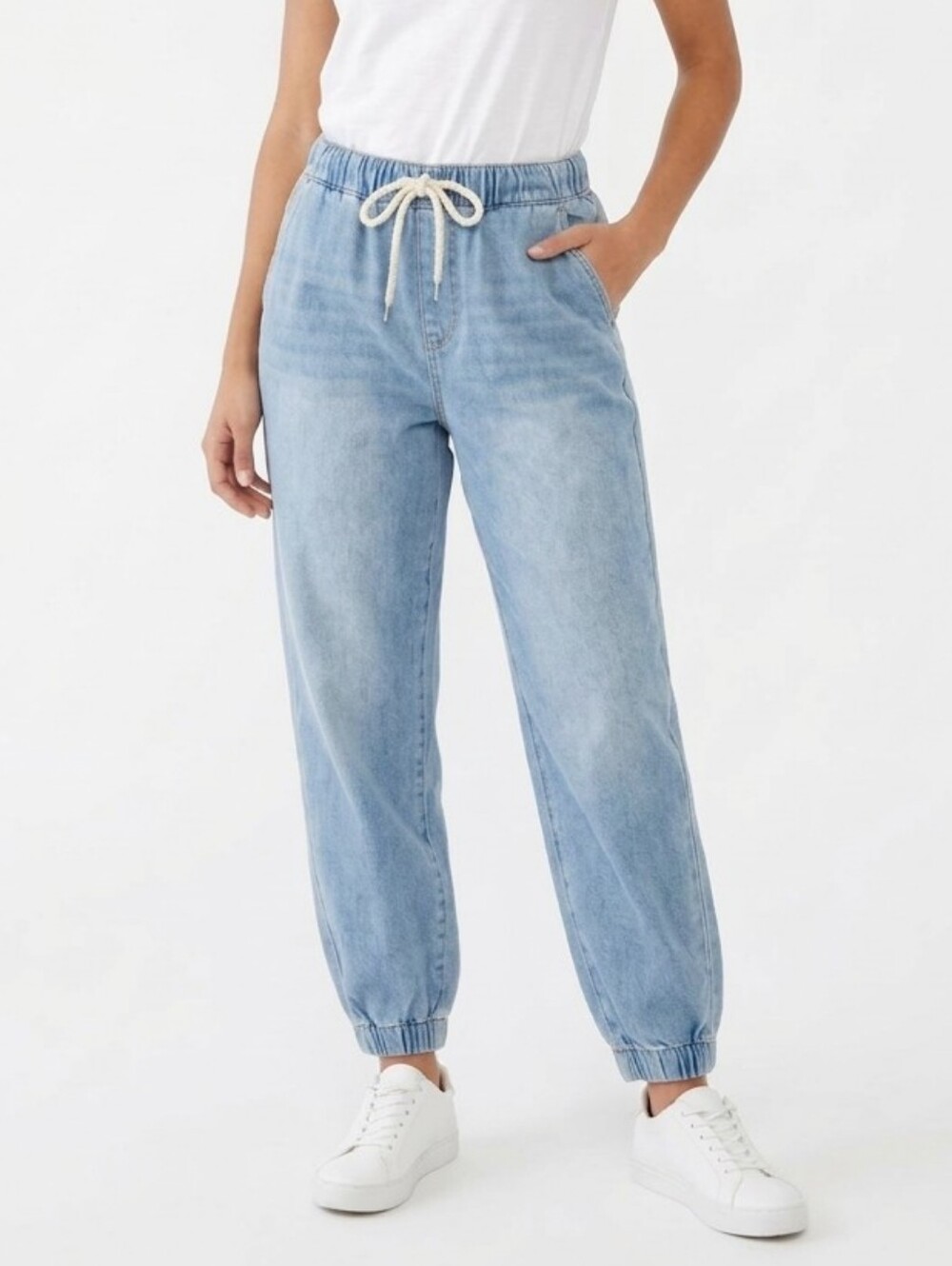Forever 21 Denim Joggers